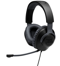 JBL Quantum 100 Wired Gaming Headset with Detachable Mic