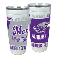 Tumbler - 20 oz Full 360 UW-W Design with Mom