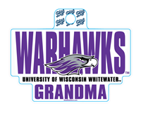Sticker - 4.5" Warhawks over Grandma