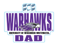 Image of Sticker - 4.5" Warhawks over Dad