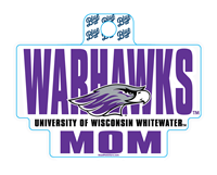 Sticker - 4.5" Warhawks over Mom