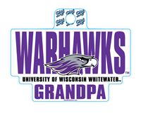 Sticker - 4.5" Warhawks over Grandpa
