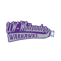Sticker - 7.5" UW-Whitewater over Warhawks