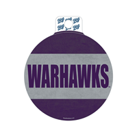 Sticker - 4" Circle with Warhakws