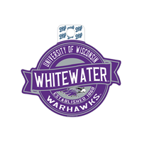 Sticker - 4.5" Circle with Whitewater Banner