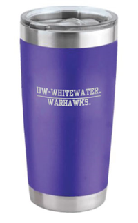 Tumbler - 20 oz UW-Whitewater over Warhawks