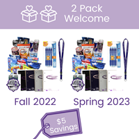 2 Pack Welcome Care Packages Fall 2023 and Spring 2024 with $5 Discount
