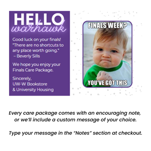 Image of 2 Pack Finals Care Packages Fall 2025 and Spring 2026 with $5 Discount -  1