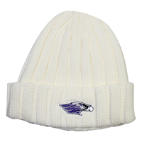 Beanie - Half Cuff Knit with Patch Logo