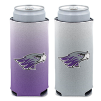 Slim Koozie - 2 Sided Ombre Design with Mascot