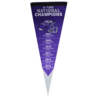 Pennant - 6-Time National Champions