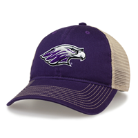 Trucker Hat - 2 Color with Embroidered Mascot