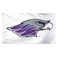 Flag - 3'x5' Flag Mascot in Middle with White Background