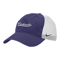 Hat - Nike Heritage Women's Trucker Hat with Script Embroidered Warhawks