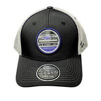 Hat - Zephyr Authentic 2 Tone Adjustable Hat with Circle Patch Logo