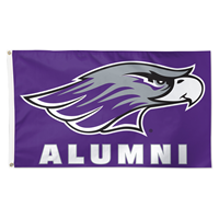 Flag - 3' x 5' Mascot over Alumni