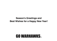 Holiday Cards - Pack of 10 Happy Holidays Cards with Mascot -  1
