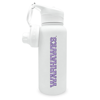 Image of Water Bottle - 34 Oz Warhawks Dual Lid
