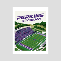 Kindenshop Card with Envelope - 5.5"x4.25" Perkins Stadium Design
