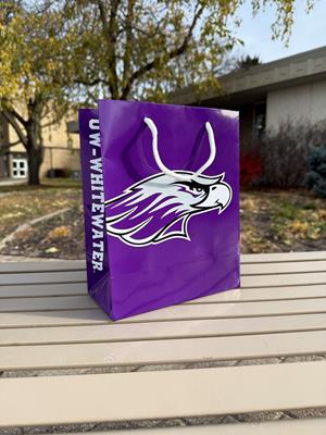 Image of Gift Bag - Purple with Mascot