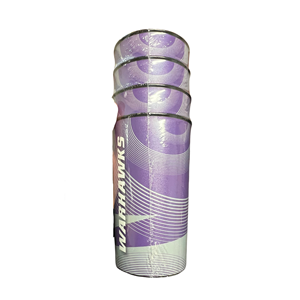 Image of Cup - Warhawks and Mascot Geometric Design 4 Pack -  1