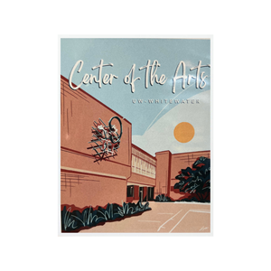 Kindenshop Card with Envelope - 5.5"x4.25" Center of the Arts Design