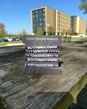 Image of Bracelet - UWW Beaded Multicolored Friendship Bracelets Set Of Five