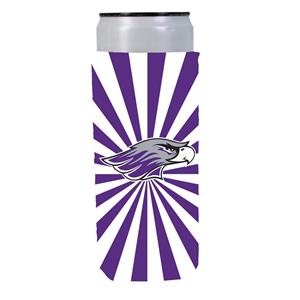 Image of Koozie - Slim Can Pin Swirl with Mascot