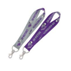 Image of Key Strap - 2 Color UW-Whitewater Mascot