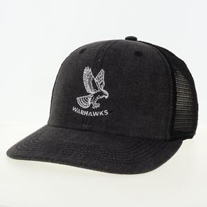 Hat - Trucker Hat Purple Vintage Bird over Warhawks