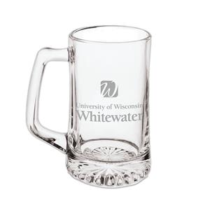 Image of Beer Mug - University of Wisconsin Whitewater Logo