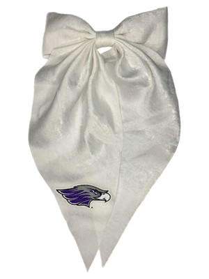 Bow White with Glitter Mascot - Silk Feel - main view