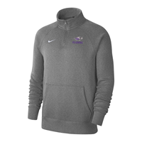 Image of Nike 1/4 Zip Sweatshirt Club Fleece with Embroidered Mascot over Alumni - 1 (SKU: 106797081) Image of Nike 1/4 Zip Sweatshirt Club Fleece with Embroidered Mascot over Alumni - 1