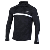 Under Armour 1/4 Zip Lightweight Mesh with Embroidered Mascot over UW-Whitewater
