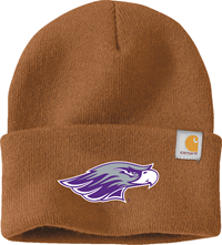 Image of Beanie - Carhartt With Warhawk Head -  brown
