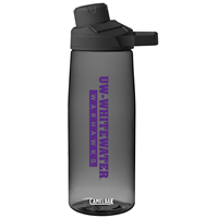 Bottle - 25 oz Camelbak Chute Mag with Leak Proof Magnetic Quick Stow Cap and UW-Whitewater over Warhawks