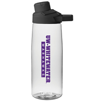 Bottle - 25 oz Camelbak Chute Mag with Leak Proof Magnetic Quick Stow Cap and UW-Whitewater over Warhawks