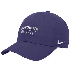 Image of Nike Club Cap - UW-Whitewater over Football