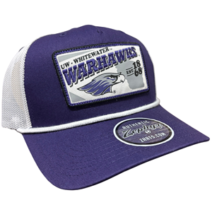 Image of Hat - UW-Whitewater Warhawks over Mascot Established 1868 Zephyr