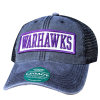 Image of Trucker Hat - Raised Embroidery Warhawks -  1