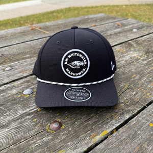 Image of Hat - UW-Whitewater over Mascot and Warhawks Patch Zephyr