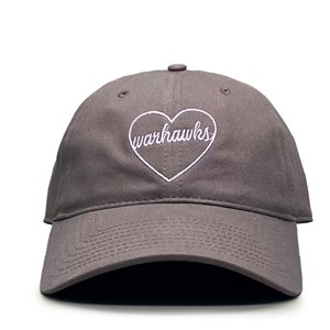 Hat - The Game Ladies Cursive Warhawks in a Heart - main view