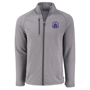 Image of Cutter and Buck Pehastin Full Zip with Embroidered Chancellor's Seal