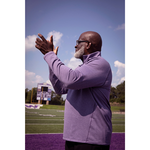 Cutter and Buck Peshastin Half Zip with Embroidered Chancellor's Seal -  2