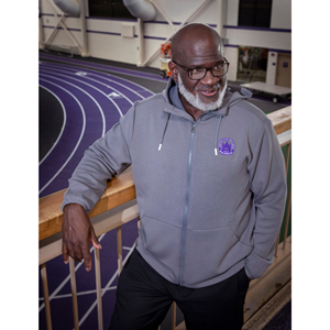 Cutter and Buck Roam Epic Hooded Zip Up with Embroidered Chancellor's Seal -  4