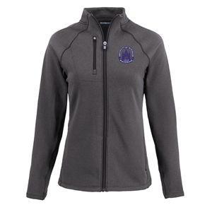 Image of Women's Cutter and Buck Peshastin Full Zip with Embroidered Chancellor's Seal