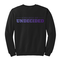 College Of Undecided Crewneck Sweatshirt