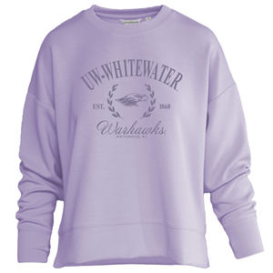 Camp Davids Women's Crewneck Lighweight Faux Seal - main view