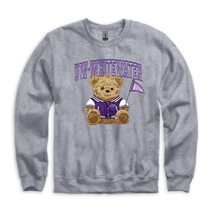 New Agenda Crewneck UW-Whitewater with Bear - main view