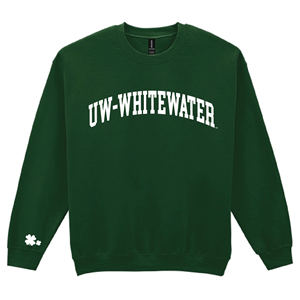 St Patrick's Day Crewneck Forest Green CS - main view